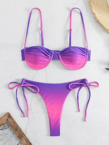 Nuevo Producto: Trajes de Baño Bikini al por Mayor, Traje de Baño Personalizado con Push-Up, Ropa de Playa para Mujer - Product Image 1