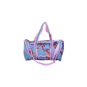 Bolso de Viaje y Playa de Algodón Artesanal Colorido Cotton Culture Wild Bloom para Mujer, Estilo Artístico - Product Image 4