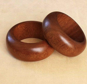 Handmade <b>Wooden</b> Trendy Fashion <b>Bangle</b> Bezel Setting Unisex Tradebyd's Ethnic Gifts for Anniversary Wedding Tayyab Handicraft - Product Image 2