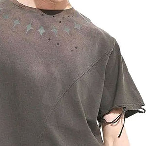 เสื้อยืดผู้ชายไซส์ใหญ่ สไตล์ลำลอง ผ้าฝ้าย 100% ทรงปกติ แห้งเร็ว ระบายอากาศดี เป็นมิตรกับสิ่งแวดล้อม - Product Image 5