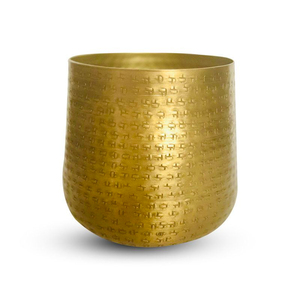 Macetero de Metal de Latón con Diseño Excelente, Tamaño Alto para Balcón, Jardín, Patio, Decoración de Exteriores - Product Image 5