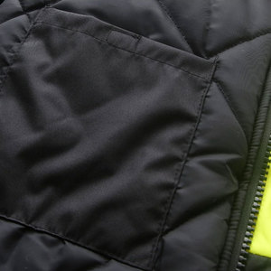 Veste de sécurité réfléchissante à haute visibilité avec capuche, poches et fermeture éclair pour vêtements de travail - Product Image 3