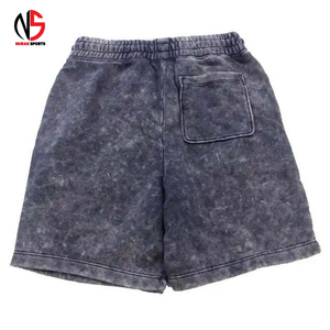 Pantalones Cortos Deportivos de Verano para Hombre al por Mayor, Sólidos, Casuales, de Secado Rápido, Ajuste Holgado, Estilo Vintage, Lavado Ácido, Oversize, Ropa Urbana, Tela de Lona 2026 - Product Image 2