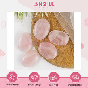 Piedra de Cuarzo Rosa Natural Pulida de Primera Calidad, Origen India, 2.5 Pulgadas, 1 kg, para Sanación Emocional - Product Image 4