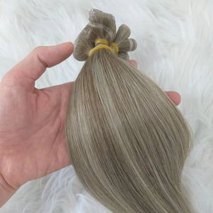 Extensiones de Cabello Humano Genius Weft Invisibles 2026, Lisas y Sedosas, con Precio de Fábrica - Product Image 1