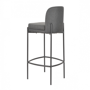 Silla de Bar Moderna con Estructura Metálica, Silla de Bar Industrial, Nueva Silla de Bar de Lujo, Taburete de Bar Premium, Silla de Bar de Alta Gama - Product Image 5