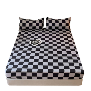 Sábana Plana de Algodón Estampada con Diseño de Flores Azules, Transpirable, para Todas las Estaciones, Ropa de Cama para Adultos, Uso Doméstico, 300 Hilos - Product Image 5