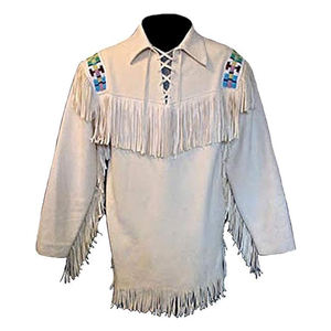 Luxury Men's Cowboy <b>Suede</b> Leather <b>Jacket</b> High Quality Windproof with Great Personality 2026 - Product Image 1