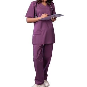 Uniforme d'allaitement féminin de meilleure qualité, uniformes d'hôpital de gommage médical pour infirmières et médecins 2026 HI - Product Image 3