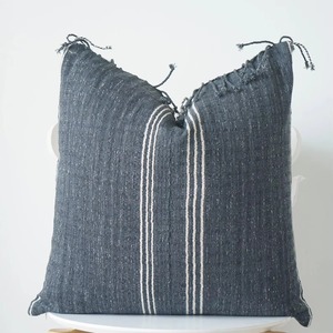 Funda de cojín de algodón a rayas, cuadrada, reversible, con cierre tipo sobre, estilo nórdico, decoración para el hogar, funda de almohada - Product Image 3