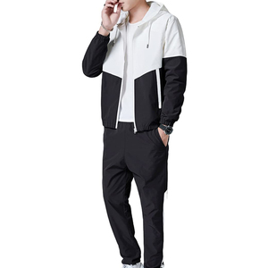 Conjunto de Chaqueta Cortavientos Personalizada, Traje Deportivo de Nailon con Cierre, Traje Deportivo de Dos Piezas de Poliéster para Hombre y Mujer, Calidad Premium 2026 - Product Image 1