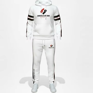 Conjunto Deportivo de Dos Piezas para Hombre, Sudadera con Capucha y Pantalones Jogger, Ropa Deportiva Urbana - Product Image 1
