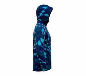 Sudadera con Capucha de Pesca de Manga Larga para Hombre Sprint, UPF 50, Anti-UV, con Estampado de Tiburón, Camiseta Deportiva Azul - Product Image 4