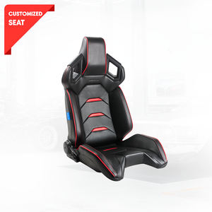 Chaise de jeu ergonomique moderne en cuir PU Raptor, dossier haut, pivotante et réglable, siège de bureau robuste, chaise de bureau d'ordinateur de course - Product Image 2