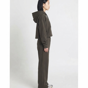 Conjunto de Sudadera y Pantalón Oversize Personalizado de Gran Tamaño para Mujer, con Logo Impreso, Hombros Caídos, Ropa de Invierno - Product Image 6