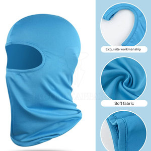 Balaclava confortable pour l'extérieur par temps froid, pour le cyclisme et la chasse, en tissu extensible respirant, couvre-tête et cou entièrement chauds - Product Image 4