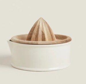 Presse-agrumes manuel en bois avec logo personnalisé, bol de table, extracteur de jus de citron et d'orange, vente en gros - Product Image 3