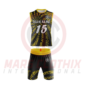 Tenue de sport de qualité supérieure, ensemble uniforme personnalisé 7 contre 7, vente en gros, faible MOQ, uniforme de football 7 contre 7 respirant pour jeunes - Product Image 2
