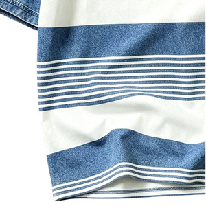 Camiseta de Hombre 100% Algodón Jersey 240g, Manga Corta, Corte Regular, Secado Rápido, Transpirable, Verano, Casual, Golf, Tejido de Punto - Product Image 6