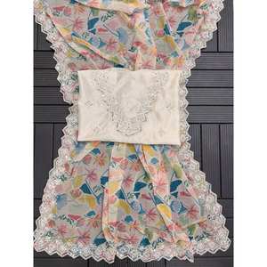 Sari de créateur pour les fêtes, robes de soirée avec broderie et sequins - Product Image 4