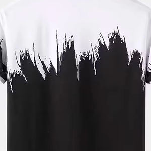 Camiseta de Hombre, 100% Algodón, Logotipo Personalizado, Impresión Puff de Alta Calidad, Manga Corta, Talla Grande - Product Image 6