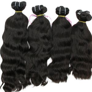 Extensiones de cabello humano Natural ondulado, doble máquina, vietnamita, alta calidad, venta al por mayor - Product Image 1