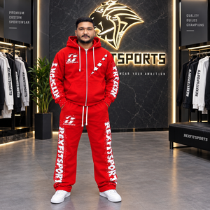 Conjunto de Chándal Deportivo Personalizado OEM al por Mayor, Pantalones con Capucha y Logotipo Personalizado, Fabricante de Ropa Deportiva - Product Image 2