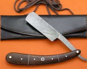 มีดโกนหนวดสแตนเลส SJ พร้อมด้ามจับพลาสติกและไม้สำหรับผู้ชาย - Product Image 5