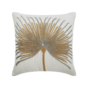 Wholesale Beaded Embroidery Pumpkin Pattern Cotton Luxury <b>Square</b> Customizable Cushion Covers Handmade Decorative <b>Pillow</b> <b>Cases</b> - Product Image 4
