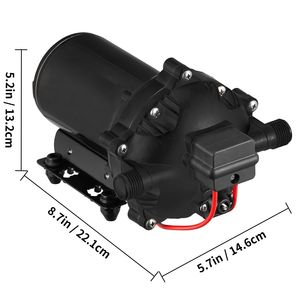 Kit Pompa di Lavaggio 12V 20 Lpm 70 Psi per Camper, Roulotte, Barche e Imbarcazioni - Product Image 4