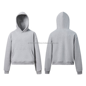 Sweat à capuche en molleton pour homme, poids lourd, 480 g/m², style streetwear d'hiver, logo personnalisé, épaules tombantes, coupe ample, fermeture éclair, séchage rapide - Product Image 6