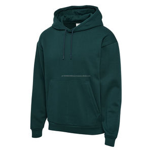 Sweat-shirt à capuche en coton mélangé de haute qualité pour homme, confortable et respirant pour l'hiver, basique personnalisable, impression numérique - Product Image 1