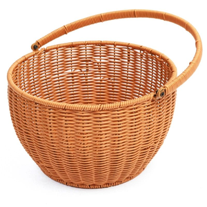 Vente directe du fabricant de paniers de rangement en jacinthe d'eau naturelle, de supports de rangement pour armoire tissés à la main et d'organisateurs décoratifs. - Product Image 6