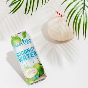 Vietnam Interfresh Agua de coco 330ml 500ml Puré Estilo Original Natural Jugo de frutas y verduras Sin azúcar Fábrica al por mayor - Product Image 6