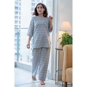 Conjunto de Pijama Thequincelife Sleepy Flamingo para Mujer con Antifaz, Ropa de Dormir Cómoda, Talla S - Product Image 3