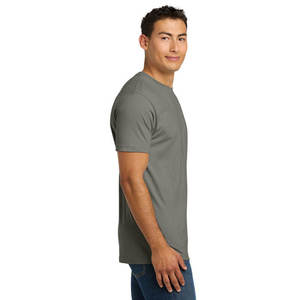 Camiseta de Manga Corta para Hombre 2026, Color Verde Azulado, Corte Regular, Cuello Redondo, Estilo Casual, 100% Algodón Jersey, Diseño Liso - Product Image 6