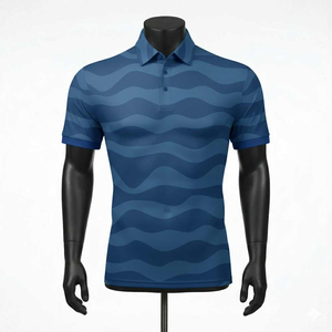 Camisas Casuales de Algodón para Hombre, Tallas Grandes, Estampado Personalizado, Tejido de Punto, Manga Corta, Verano, Aire Libre, Alta Calidad - Product Image 1