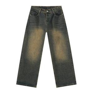 Custom <b>Men</b> Outfit Baggy Fit Dark Blue <b>Jeans</b> Pants New Retro Loose Custom <b>Mens</b> Pants Add LOGO <b>Mens</b> Baggy <b>Jeans</b> <b>Men</b> Trousers <b>Jeans</b> - Product Image 5