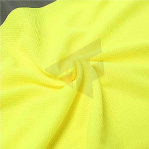 เสื้อโปโลแขนสั้นสีเหลืองผสมสีดำ เสื้อทำงานสำหรับผู้ชาย เสื้อสะท้อนแสงสำหรับงานก่อสร้าง - Product Image 5