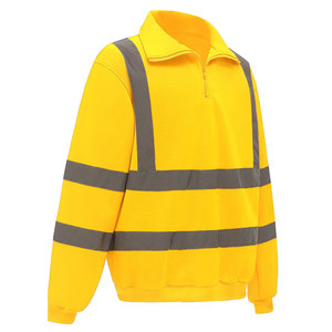 Vêtements de travail réfléchissants à haute visibilité, veste de travail de qualité supérieure en polyester - Product Image 4