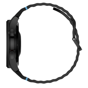 Jam Tangan Pintar Tahan Air 3ATM Layar AMOLED GPS Navigasi Luar Ruangan Pelacakan Olahraga Tahan Air Altimeter Kompas Pria - Product Image 4