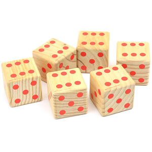 Dados Poliédricos de Madera Artesanales Premium, Juego de 7 Piezas, Duraderos y Ecológicos para Juegos de Rol y Mesa, Tradebyd - Product Image 1