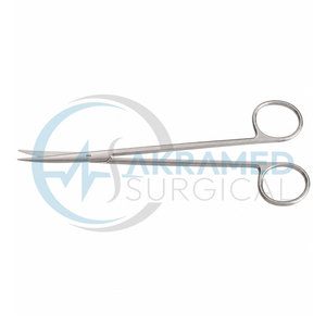 Ciseaux chirurgicaux Demartel en acier inoxydable, instrument de chirurgie générale réutilisable, certifié CE, droit, manuel, 18 cm - Product Image 6
