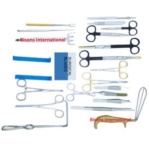 Juego de Instrumentos Quirúrgicos Manuales BISONS para Cirugía Estética y Plástica, Acero Inoxidable, Certificado CE - Product Image 2