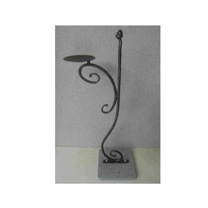 Vintage Iron <b>Candle</b> <b>Lantern</b> <b>Holder</b> with Strong Metal Stand for Dining Tables Holiday Ceremonies Festival Evening Events - Product Image 6