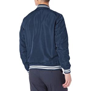 Chaqueta de poliéster de diseño simple para hombre, chaqueta de satén informal, producto de diseño personalizado, venta al por mayor - Product Image 3