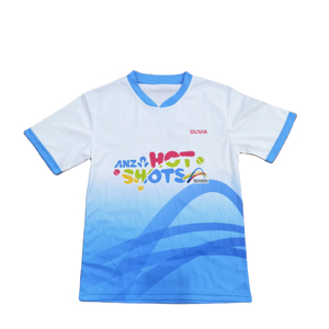 T-shirt pour homme à col en V imprimé par sublimation, manches courtes, motif floral, séchage rapide, polyester, coupe sportive, longueur normale - Product Image 4