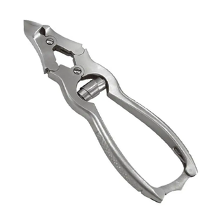 Juego de manicura profesional de acero inoxidable con corte curvo y apertura de mandíbula ancha para cortaúñas, empujador de cutículas y cortaúñas para uñas encarnadas. - Product Image 4