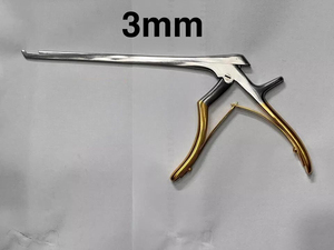 Juego de Kerrison Rongeur de 5 Piezas, 8 Pulgadas, 45 Grados hacia Arriba, 1mm-5mm, Mangos Chapados en Oro, Instrumentos Espinales de Acero Inoxidable de Grado Quirúrgico - Product Image 4