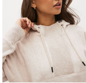 Sweat-shirt à capuche oversize pour femme, style streetwear, avec impression en relief, 100% coton, sweat-shirt thermique, fabriqué par des fabricants OEM - Product Image 3